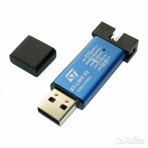 Программатор ST-link V2 для STM8 и STM32 Программатор ST-link V2 для STM8 и STM32
