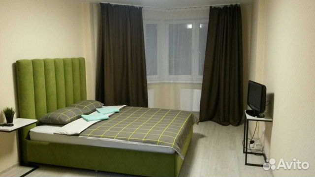 

1-к. квартира, 45 м², 3 кровати