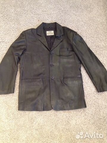 Кожаный пиджак