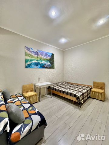 

1-к. квартира, 20 м², 2 кровати