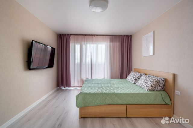 

1-к. квартира, 36 м², 2 кровати