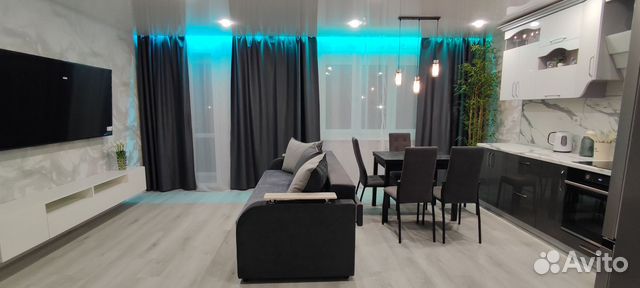 

2-к. квартира, 53 м², 2 кровати