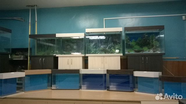 Тумбы аквариумы аквакомплексы 100-150-200-250-700л