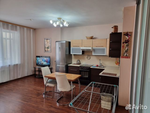 

Квартира-студия, 55 м², 1 кровать
