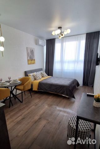 

Квартира-студия, 25 м², 1 кровать