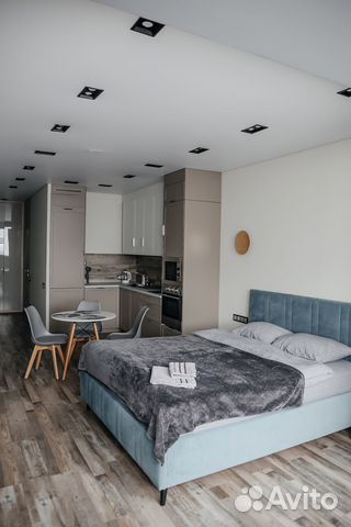 

Квартира-студия, 38 м², 1 кровать