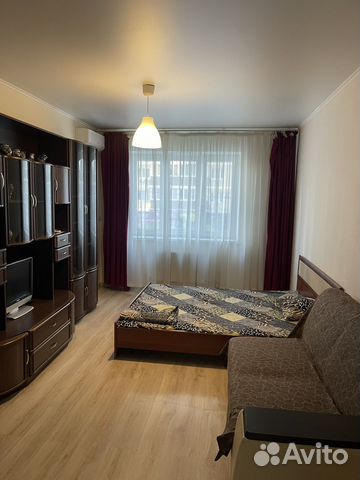 

1-к. квартира, 42,5 м², 2 кровати