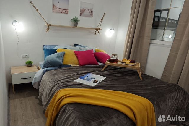 

Квартира-студия, 40 м², 4 кровати