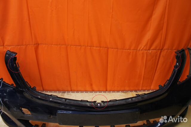 Передний бампер Mercedes W447 V-Class Передний бампер Mercedes W447 V-Class