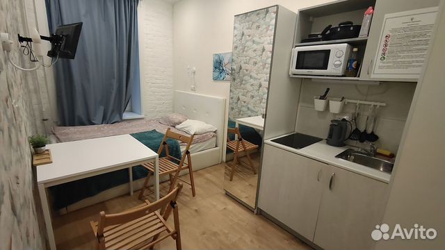 

Квартира-студия, 17 м², 1 кровать