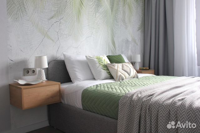 

1-к. квартира, 41 м², 2 кровати