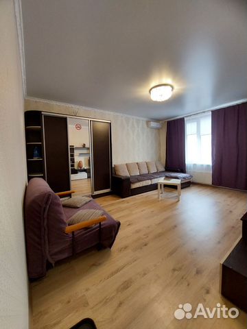 

1-к. квартира, 40 м², 2 кровати