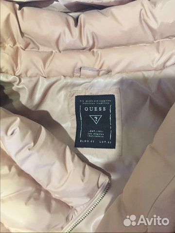 Пуховик guess