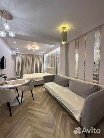 

Квартира-студия, 33 м², 2 кровати