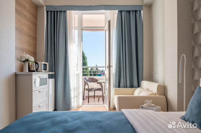 

Квартира-студия, 23 м², 2 кровати