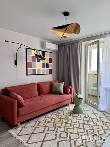 

1-к. квартира, 43 м², 2 кровати