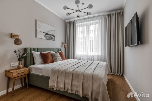 

1-к. квартира, 33 м², 2 кровати