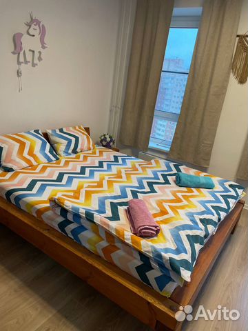 

Квартира-студия, 27 м², 2 кровати