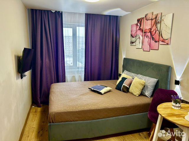 

Квартира-студия, 20 м², 2 кровати