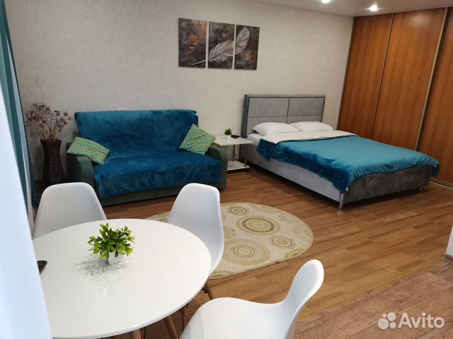 

Квартира-студия, 34 м², 2 кровати