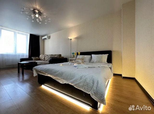 

1-к. квартира, 42 м², 2 кровати