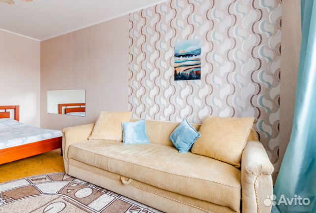 

1-к. квартира, 38 м², 2 кровати