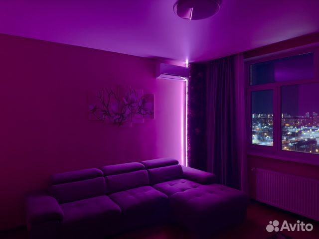 

1-к. квартира, 64 м², 2 кровати