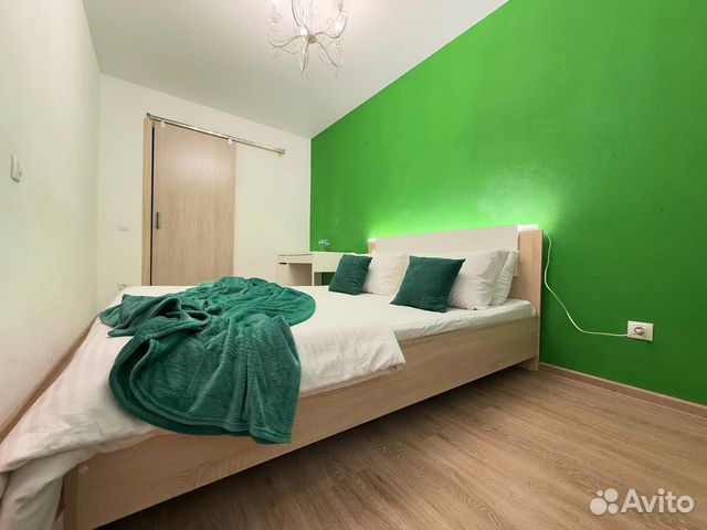 

1-к. квартира, 42 м², 2 кровати