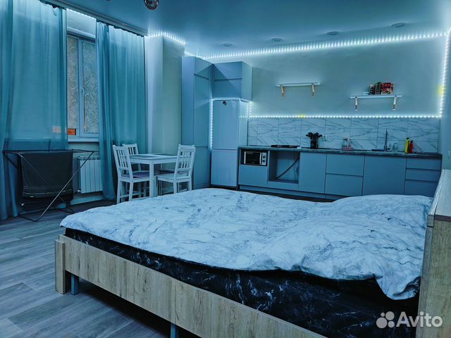 

Квартира-студия, 30 м², 2 кровати