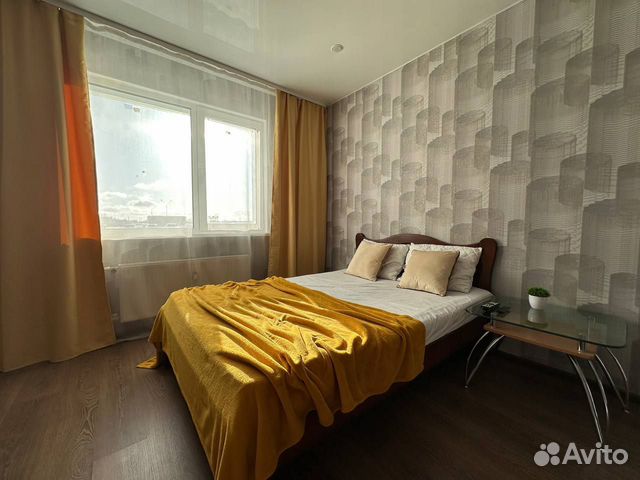 

1-к. квартира, 38 м², 2 кровати