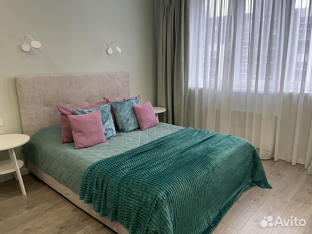 

1-к. квартира, 39 м², 2 кровати