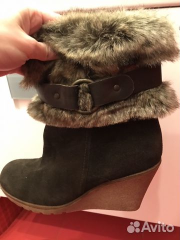 Ботинки женские зимние новые замша Ботинки женские зимние новые замша