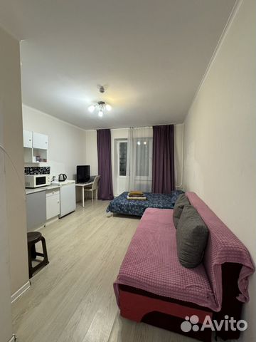 

Квартира-студия, 22 м², 2 кровати
