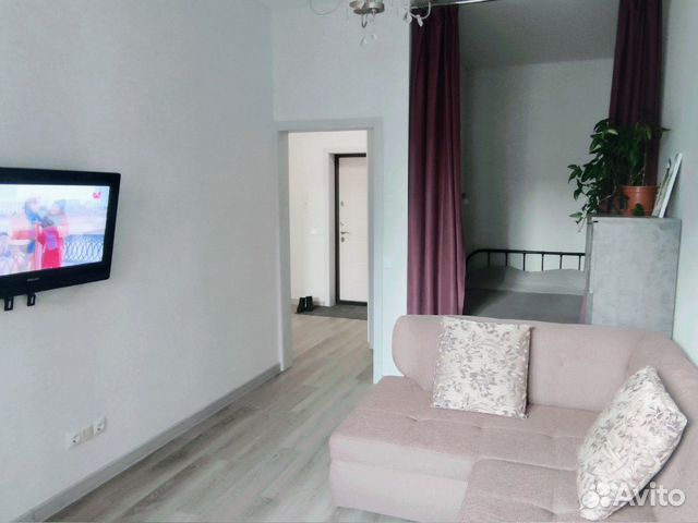 

1-к. квартира, 37 м², 2 кровати