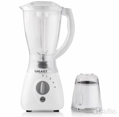Новый блендер с кофемолкой 450Вт стац Galaxy Новый блендер с кофемолкой 450Вт стац Galaxy
