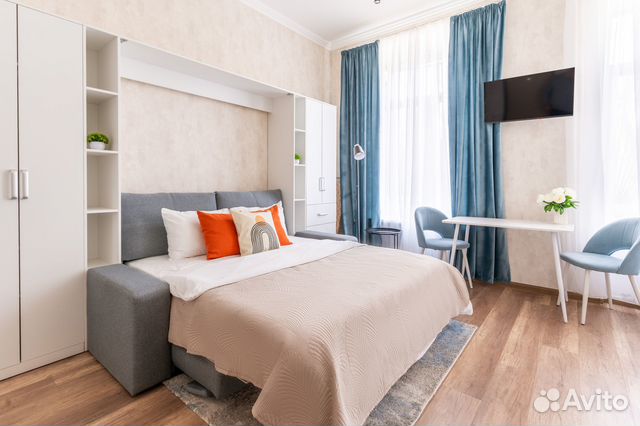 

Квартира-студия, 21 м², 1 кровать