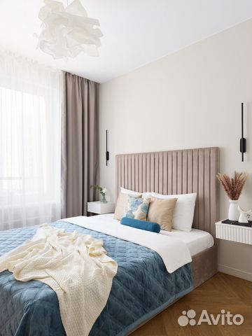 

1-к. квартира, 37 м², 2 кровати