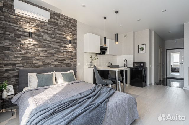 

Квартира-студия, 25 м², 1 кровать