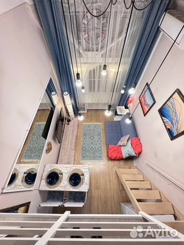 

Квартира-студия, 22 м², 2 кровати
