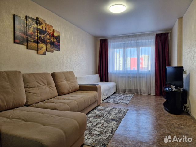 

1-к. квартира, 60 м², 2 кровати