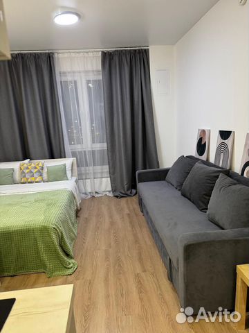 

Квартира-студия, 20 м², 2 кровати