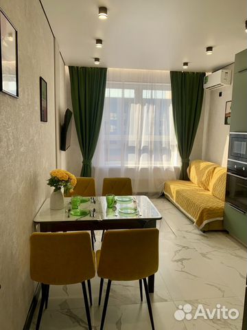 

1-к. квартира, 42 м², 3 кровати