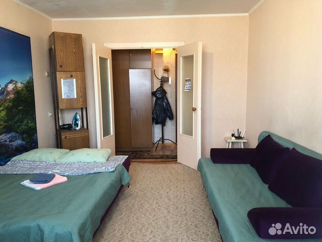

1-к. квартира, 33 м², 2 кровати