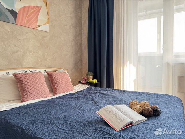

1-к. квартира, 42 м², 2 кровати