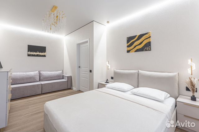 

1-к. квартира, 40 м², 3 кровати