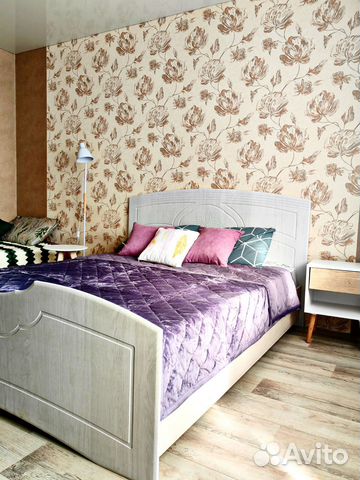 

1-к. квартира, 42 м², 2 кровати