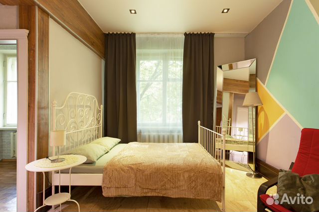 

1-к. квартира, 40 м², 2 кровати