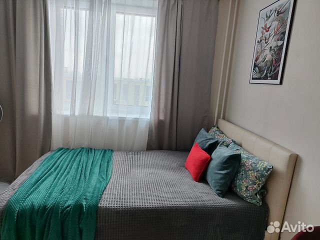 

Квартира-студия, 19 м², 2 кровати