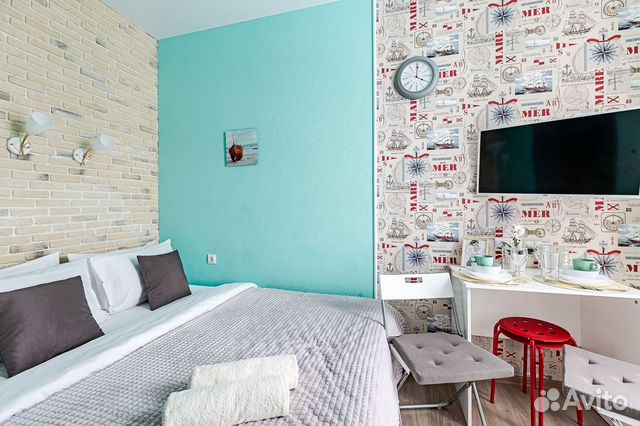 

Квартира-студия, 15 м², 1 кровать