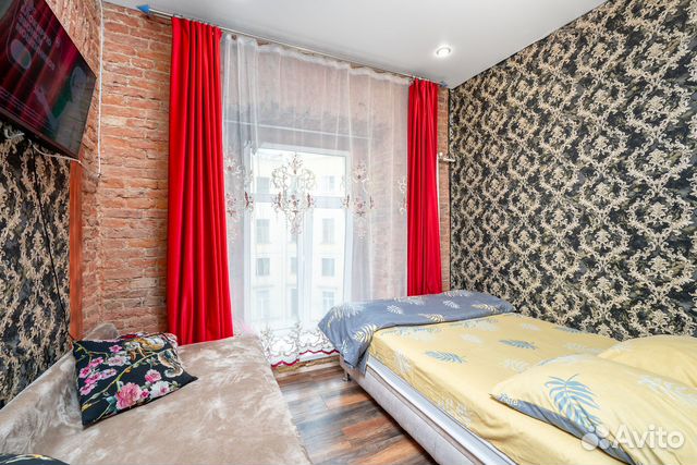 

Квартира-студия, 17 м², 2 кровати